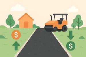 Read more about the article What factors cause the price of a tarmac driveway to increase or decrease?