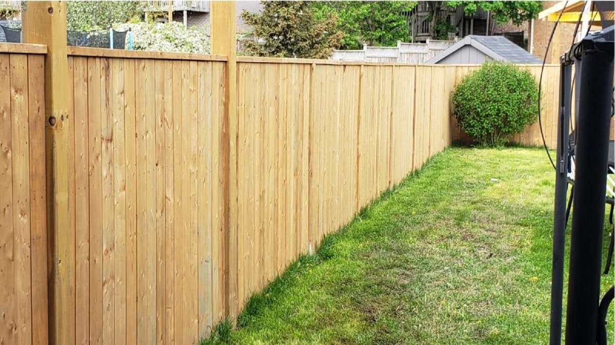 Garden fence installation Dublin